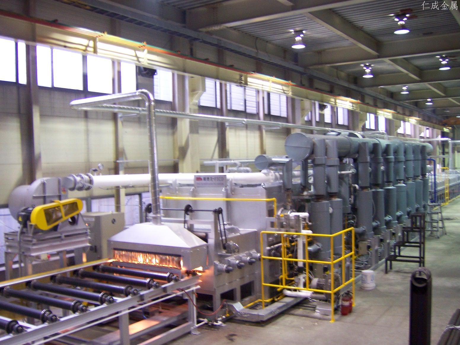 精密鋼管無氧退火爐(仁成金屬) 精密鋼管無氧退火爐(仁成金屬)
