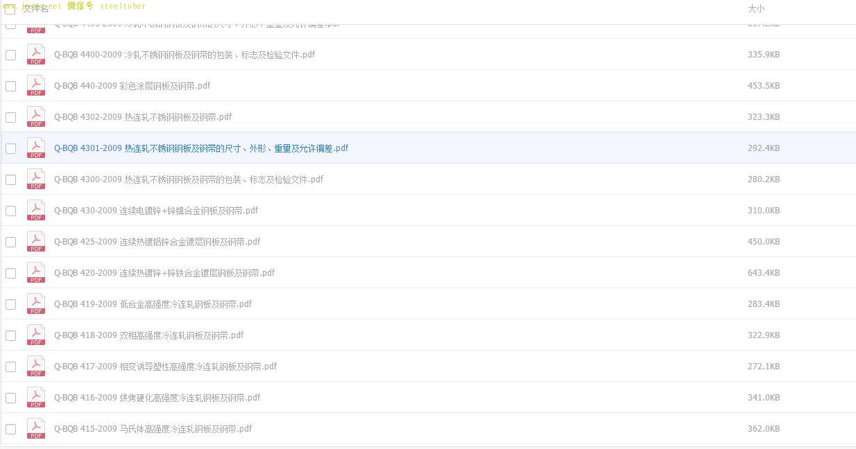 寶鋼企業(yè)標(biāo)準(zhǔn)下載 寶鋼企業(yè)標(biāo)準(zhǔn)下載