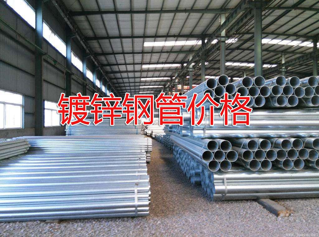 鍍鋅鋼管價格