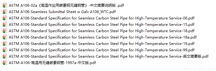 ASTM A106 高溫作業(yè)用碳素鋼無縫鋼管 標(biāo)準(zhǔn)下載 ASTM A106 高溫作業(yè)用碳素鋼無縫鋼管 標(biāo)準(zhǔn)下載