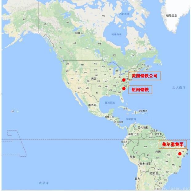 鋼鐵生產商全球分布-美洲.jpg 鋼鐵生產商全球分布-美洲.jpg